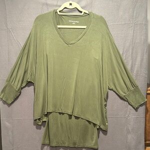 Soft Surroundings Sage Green Women's Tunic
